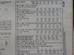 6719 SKIRT A